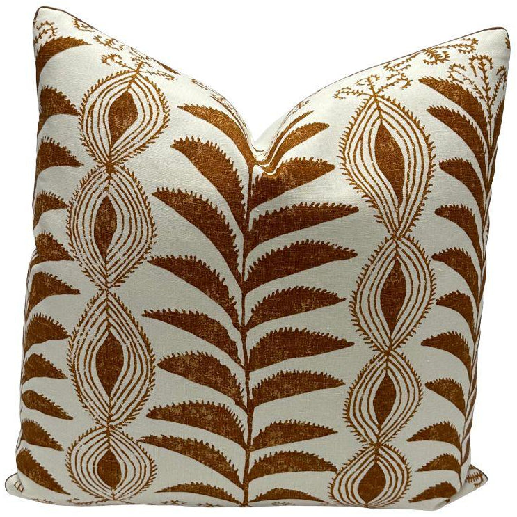 tobacco pillow Kumo 20x20 Place. A Design Atelier by Philpotts This undulating geometric design will give your interiors a lift with its pretty colour palette Artifact Deep Lake Tobacco Pillow