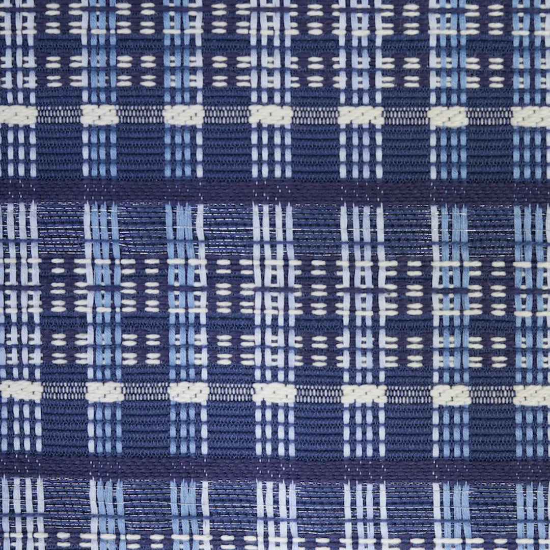Schumacher - Zealand Check in Denim