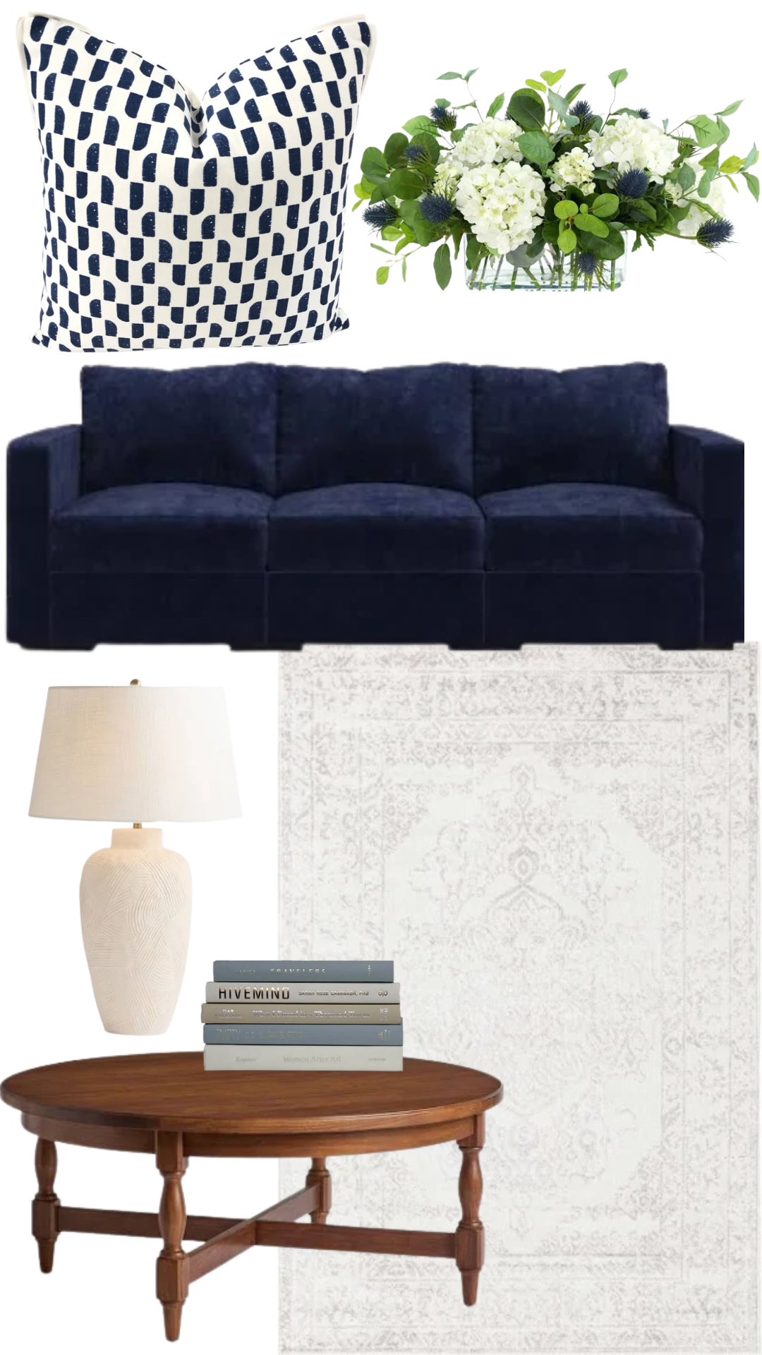 Anna French - Akio in Navy