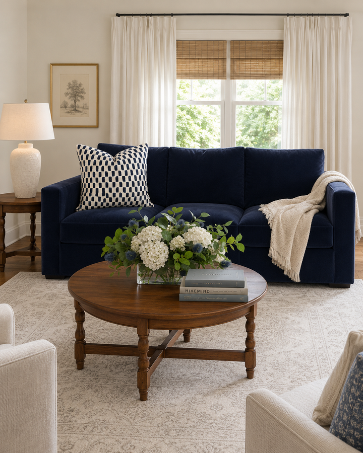 Anna French - Akio in Navy