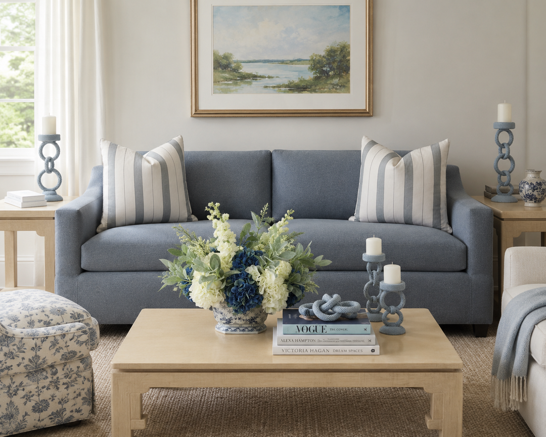 Colefax & Fowler - Chaney in Aqua
