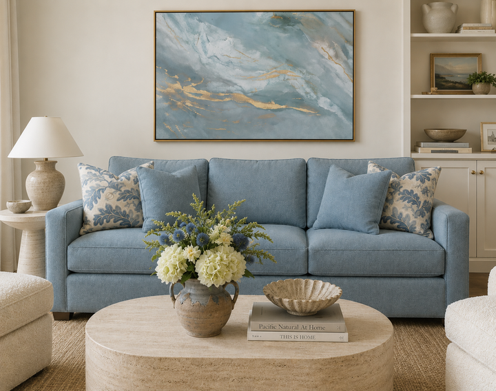 Colefax and Flower - Melbury in Old Blue