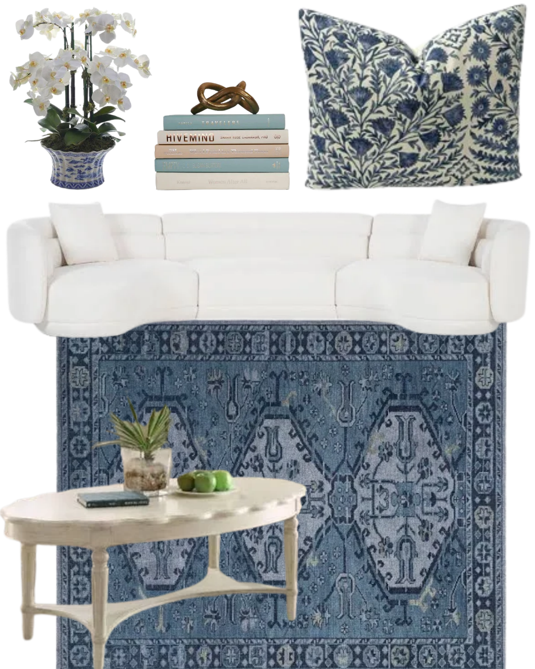 Lee Jofa - Sameera in Blue/Indigo