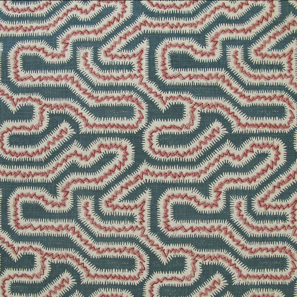 Rapture & Wright - Moorish Maze in Indigo