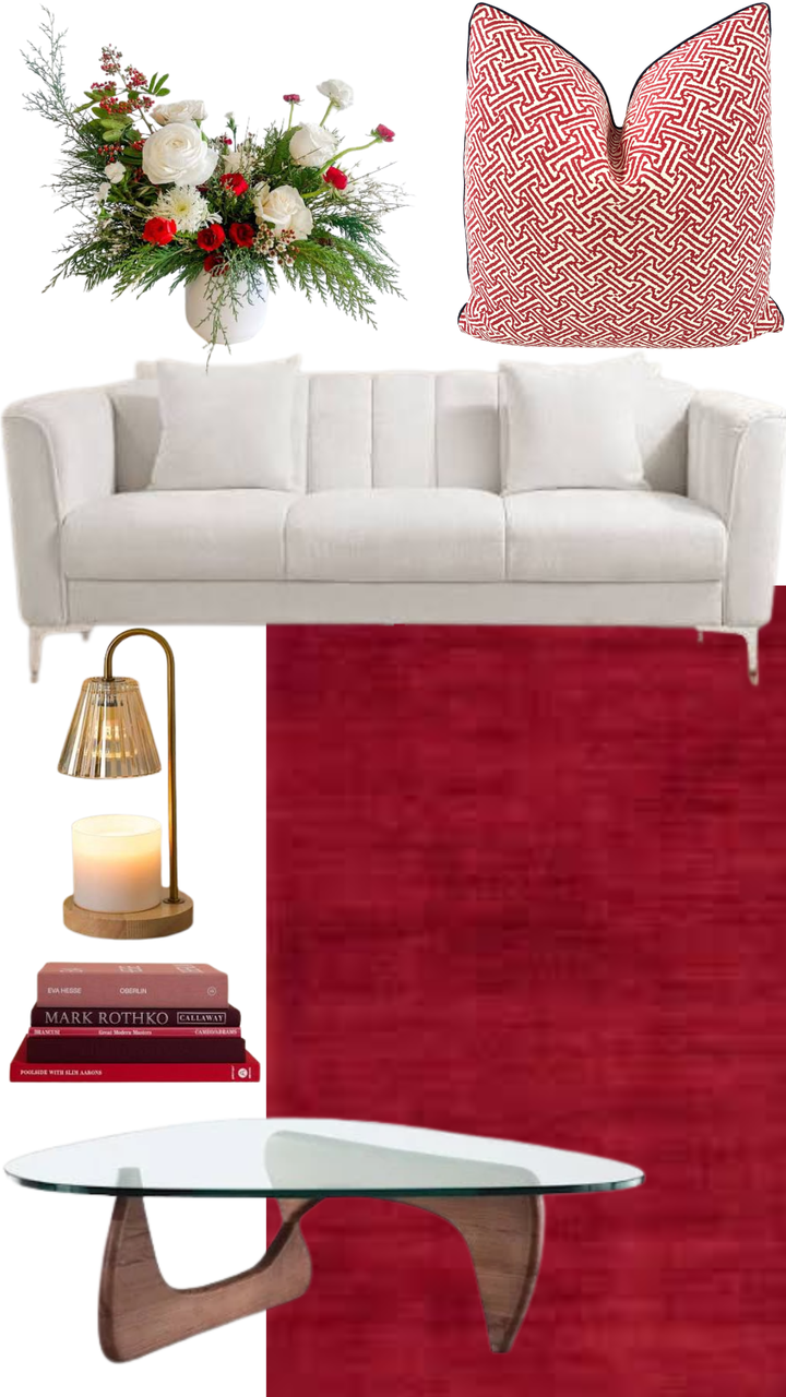 Quadrille - Java Java in Dark Red