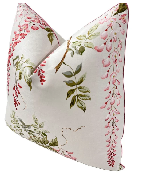 Colefax & Fowler - Seraphina Glazed in Pink/Green
