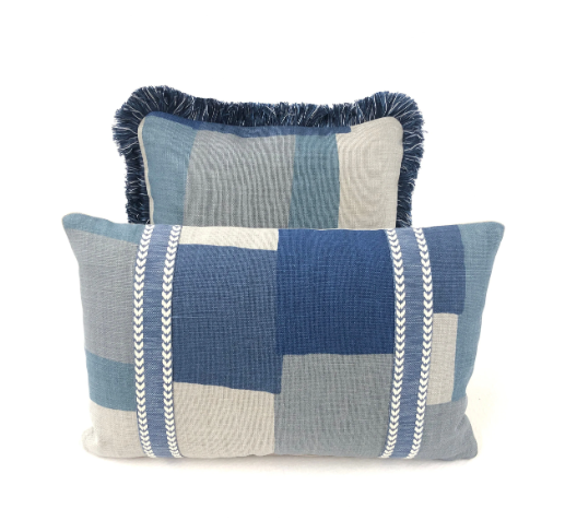 Peter Dunham - Collage in Indigo/Gray