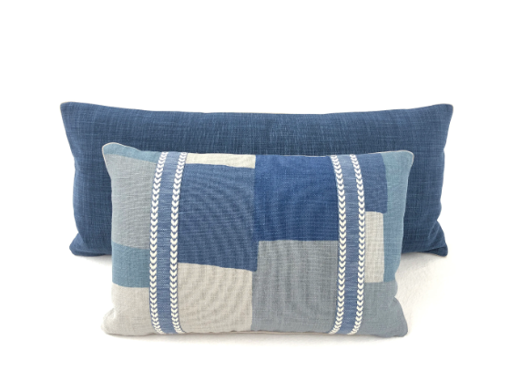 Peter Dunham - Collage in Indigo/Gray