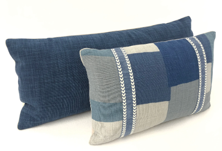 Peter Dunham - Collage in Indigo/Gray