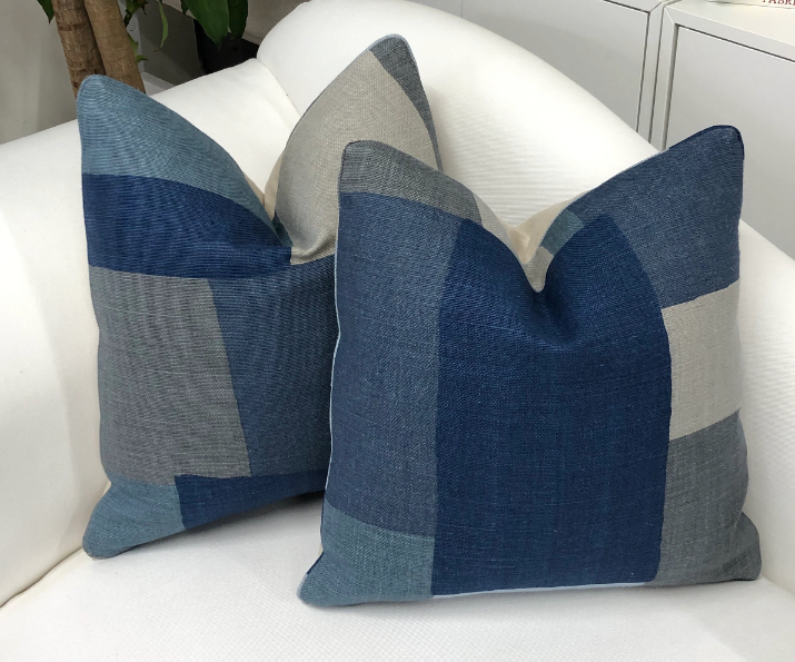 Peter Dunham - Collage in Indigo/Gray