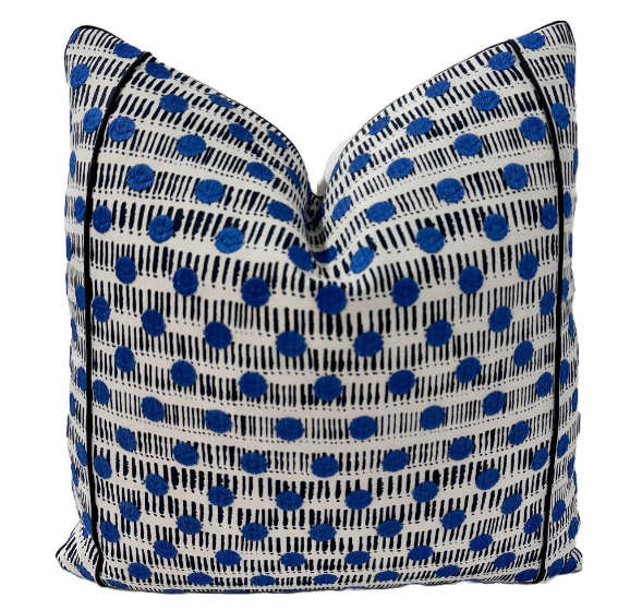 Rebecca Atwood - Dot Dash in Navy/Blue