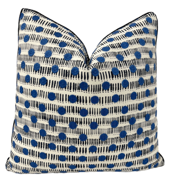 Rebecca Atwood - Dot Dash in Navy/Blue