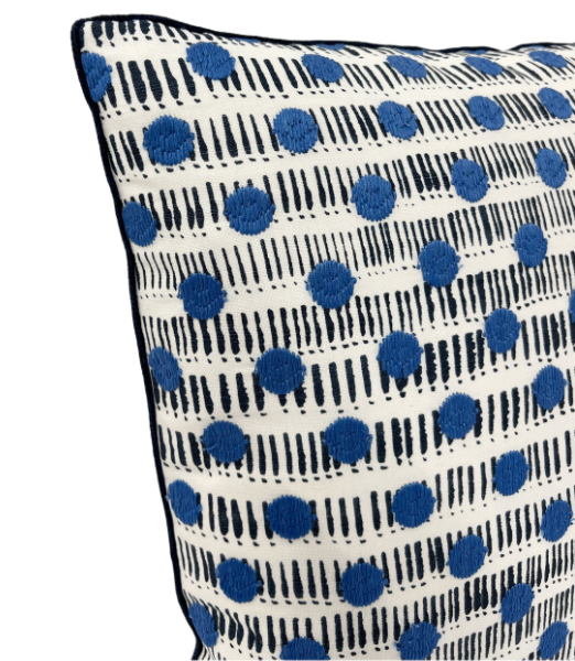 Rebecca Atwood - Dot Dash in Navy/Blue