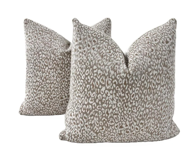 Scalamandre & Aldeco - Leopard in White Star