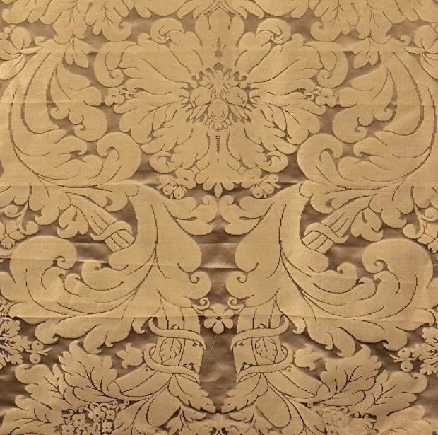 Scalamandre - Georgian Silk & Linen in Gold Glamour