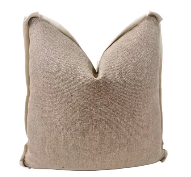 Schumacher - Augustin Linen Stripe in Ivoire