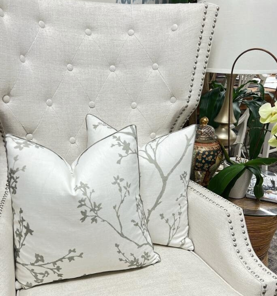 Schumacher - Twiggy Sheer in Light Grey