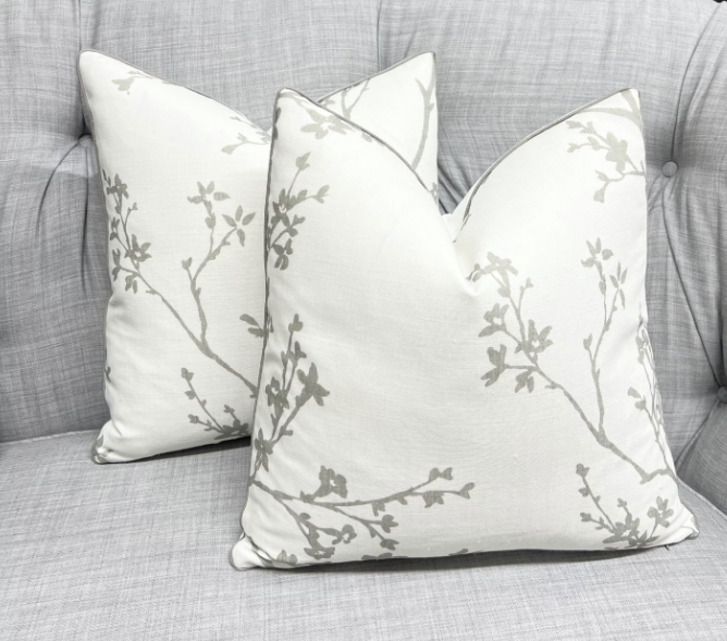 Schumacher - Twiggy Sheer in Light Grey