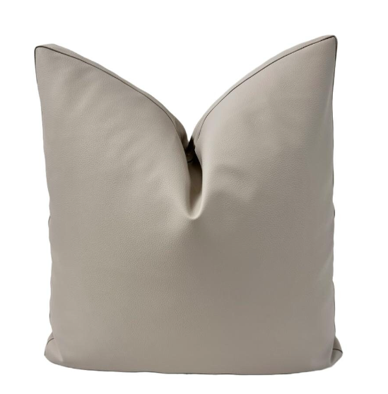 Schumacher - Vegan Leather in Pewter