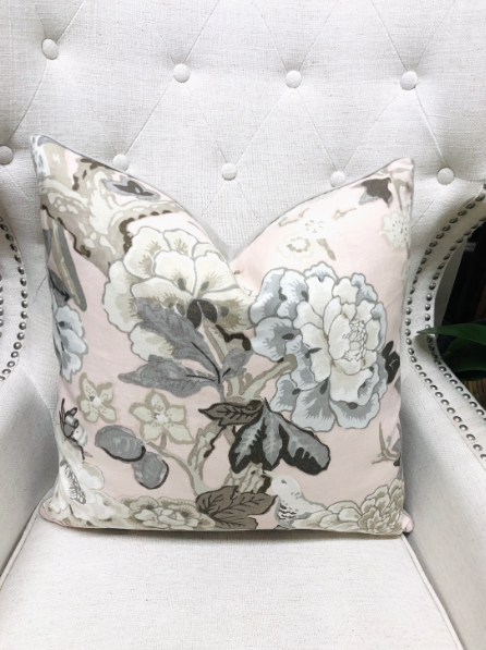 Schumacher - Bermuda Blossoms in Blush