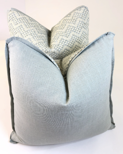 Schumacher - Embroidery Audley in Mineral