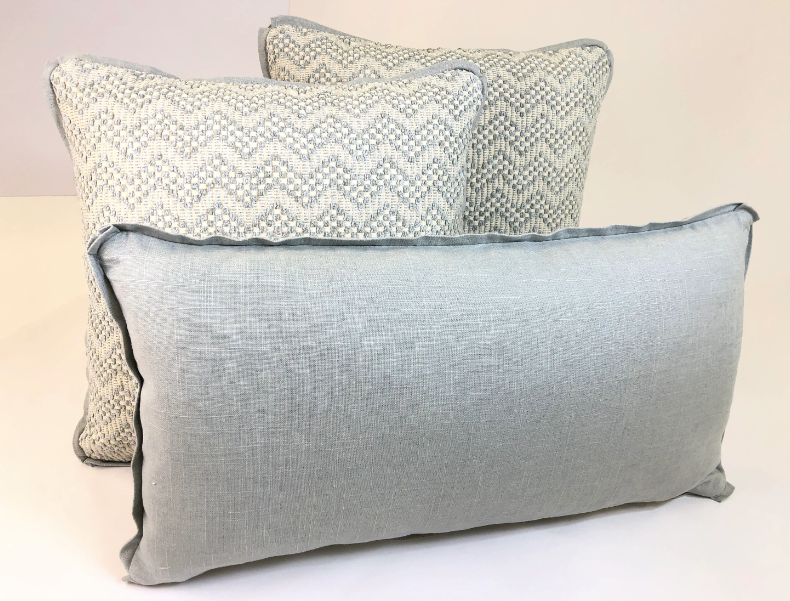 Schumacher - Embroidery Audley in Mineral