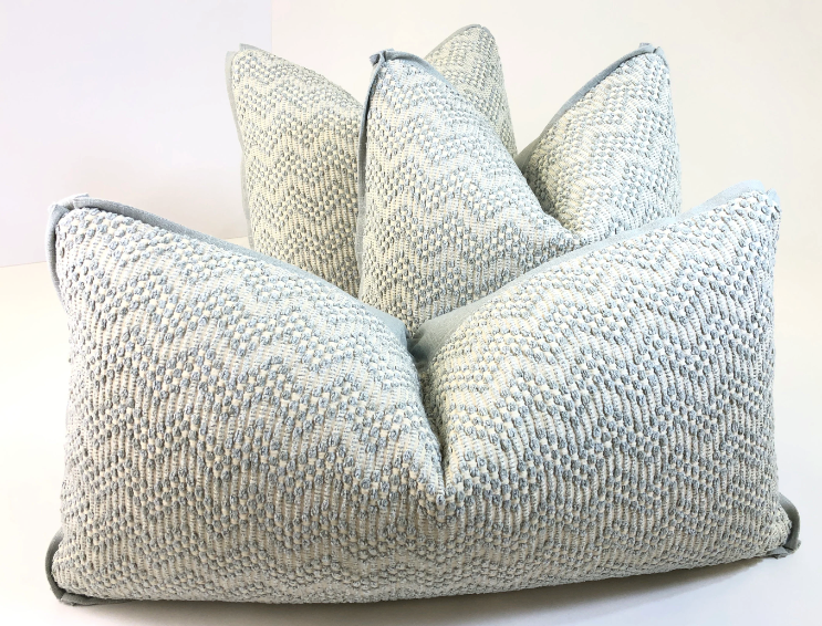 Schumacher - Embroidery Audley in Mineral