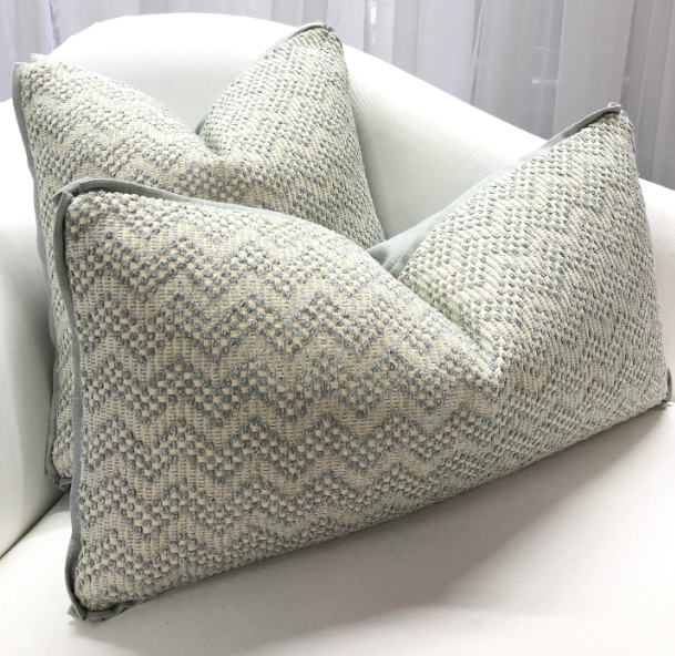 Schumacher - Embroidery Audley in Mineral