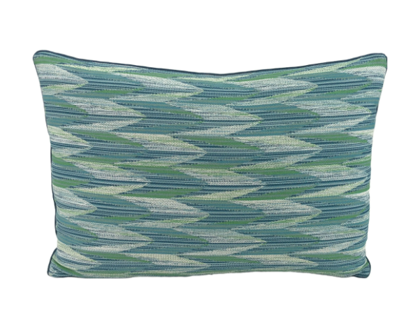 Schumacher - Verdant in Aqua/Leaf