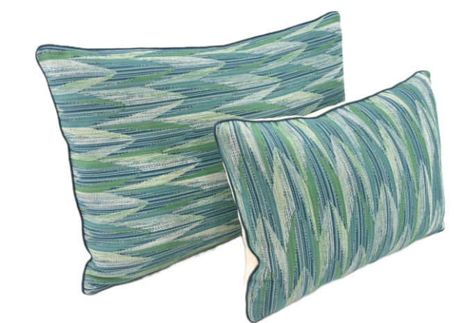 Schumacher - Verdant in Aqua/Leaf