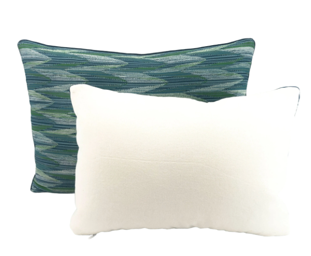 Schumacher - Verdant in Aqua/Leaf