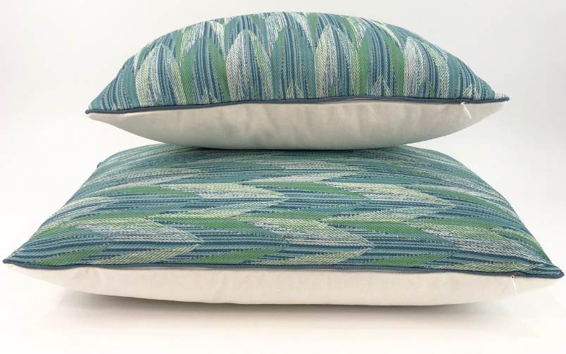 Schumacher - Verdant in Aqua/Leaf