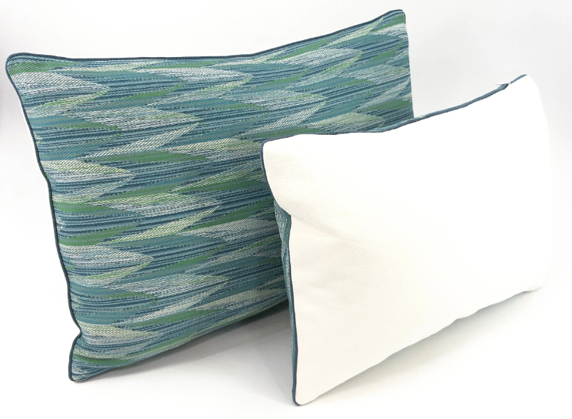 Schumacher - Verdant in Aqua/Leaf