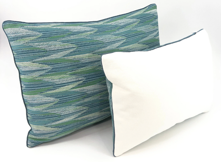 Schumacher - Verdant in Aqua/Leaf