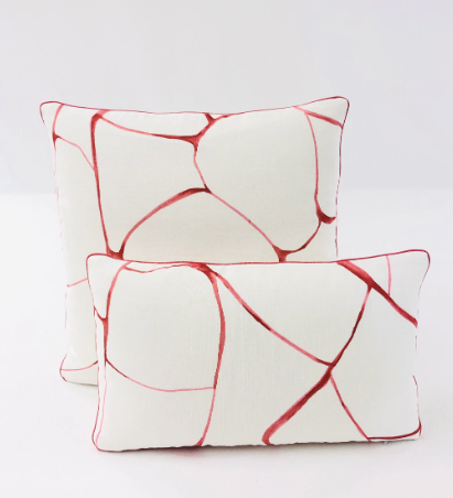 Schumacher - Filigree in Coral