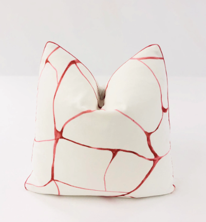 Schumacher - Filigree in Coral