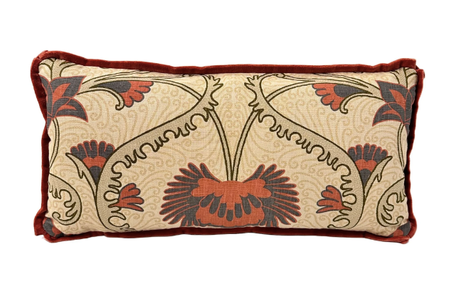 Quadrille - Contessa in Multi Salmon/Coal/Beige