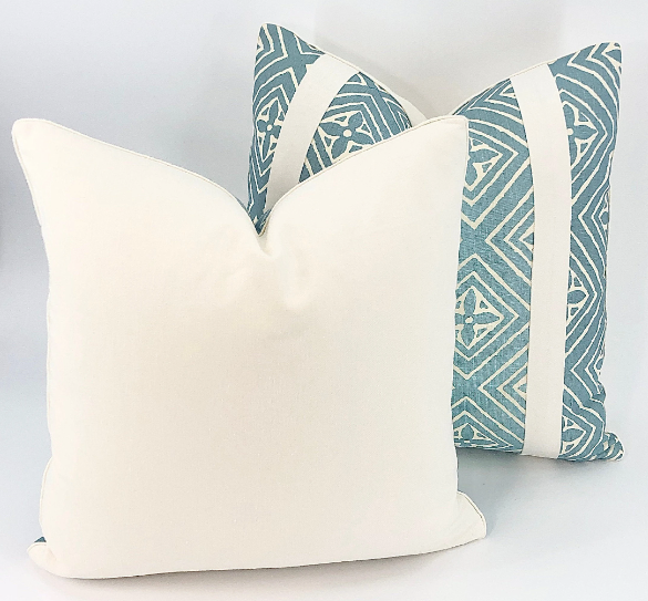 Quadrille - Fiorentina Grande in China Blue on Tint