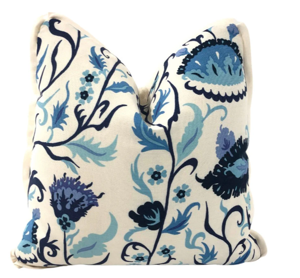 Quadrille - Uzbek Small Scale in Multi Blues