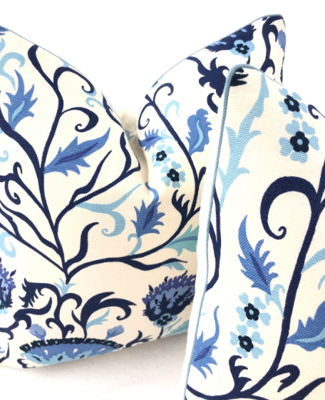 Quadrille - Uzbek Small Scale in Multi Blues