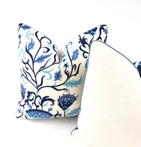 Quadrille - Uzbek Small Scale in Multi Blues