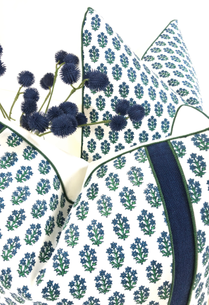 Michael S Smith / Jasper - Devonshire in Deep Blue/Green