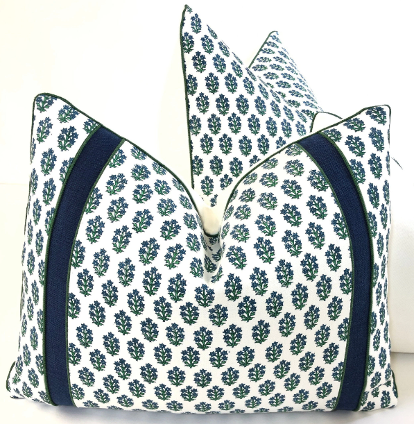 Michael S Smith / Jasper - Devonshire in Deep Blue/Green