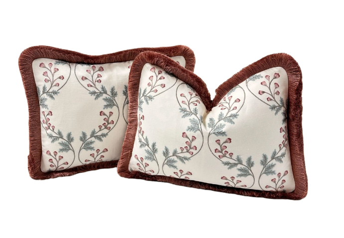 Colefax & Fowler - Georgia in Pink/Old Blue