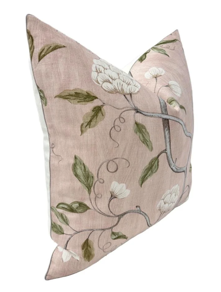 Colefax & Fowler - Snow Tree in Old Pink