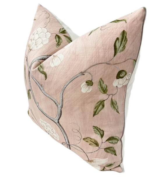 Colefax & Fowler - Snow Tree in Old Pink