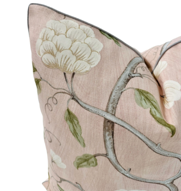 Colefax & Fowler - Snow Tree in Old Pink