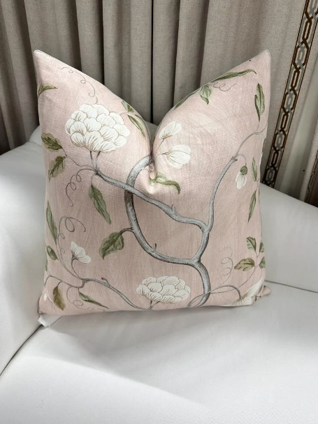 Colefax & Fowler - Snow Tree in Old Pink