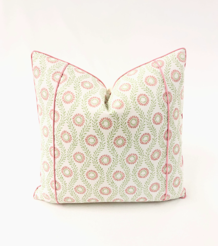Colefax & Fowler - Swift in Pink/Green