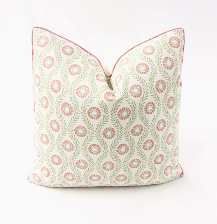 Colefax & Fowler - Swift in Pink/Green